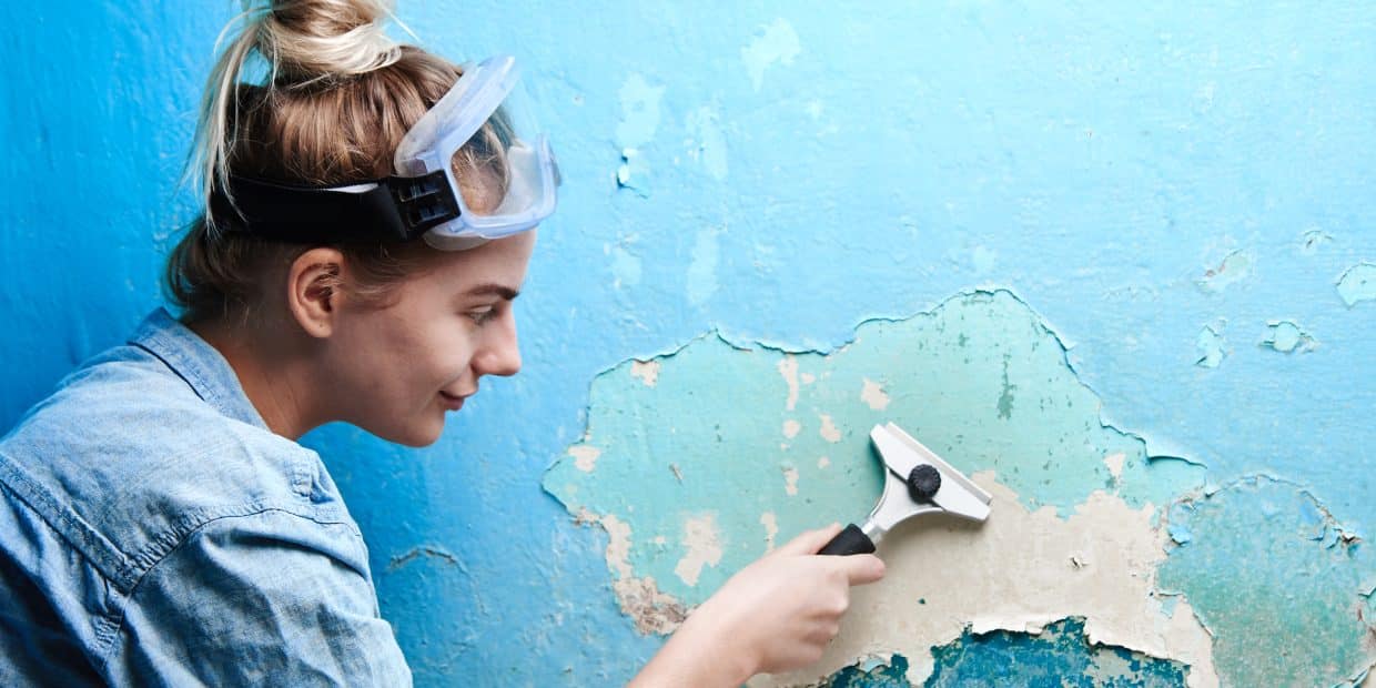 Paint peeling off wall: why it’s not always a paint problem