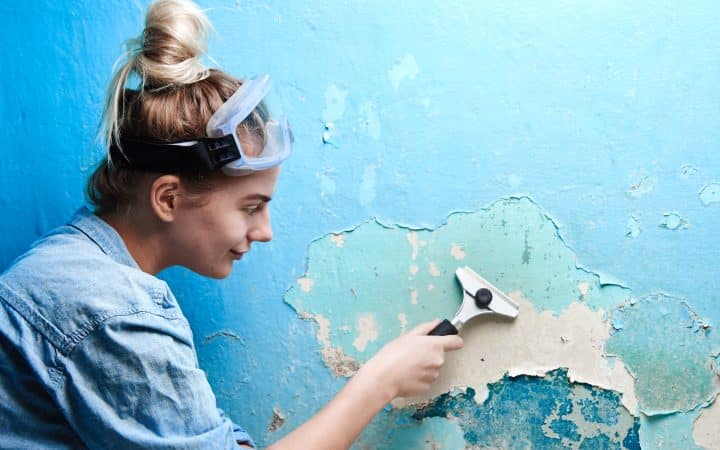 Paint peeling off wall: why it’s not always a paint problem