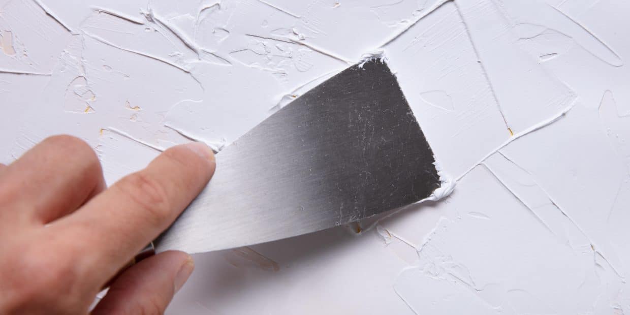 How to repair a dent in drywall without the fill shrinking back