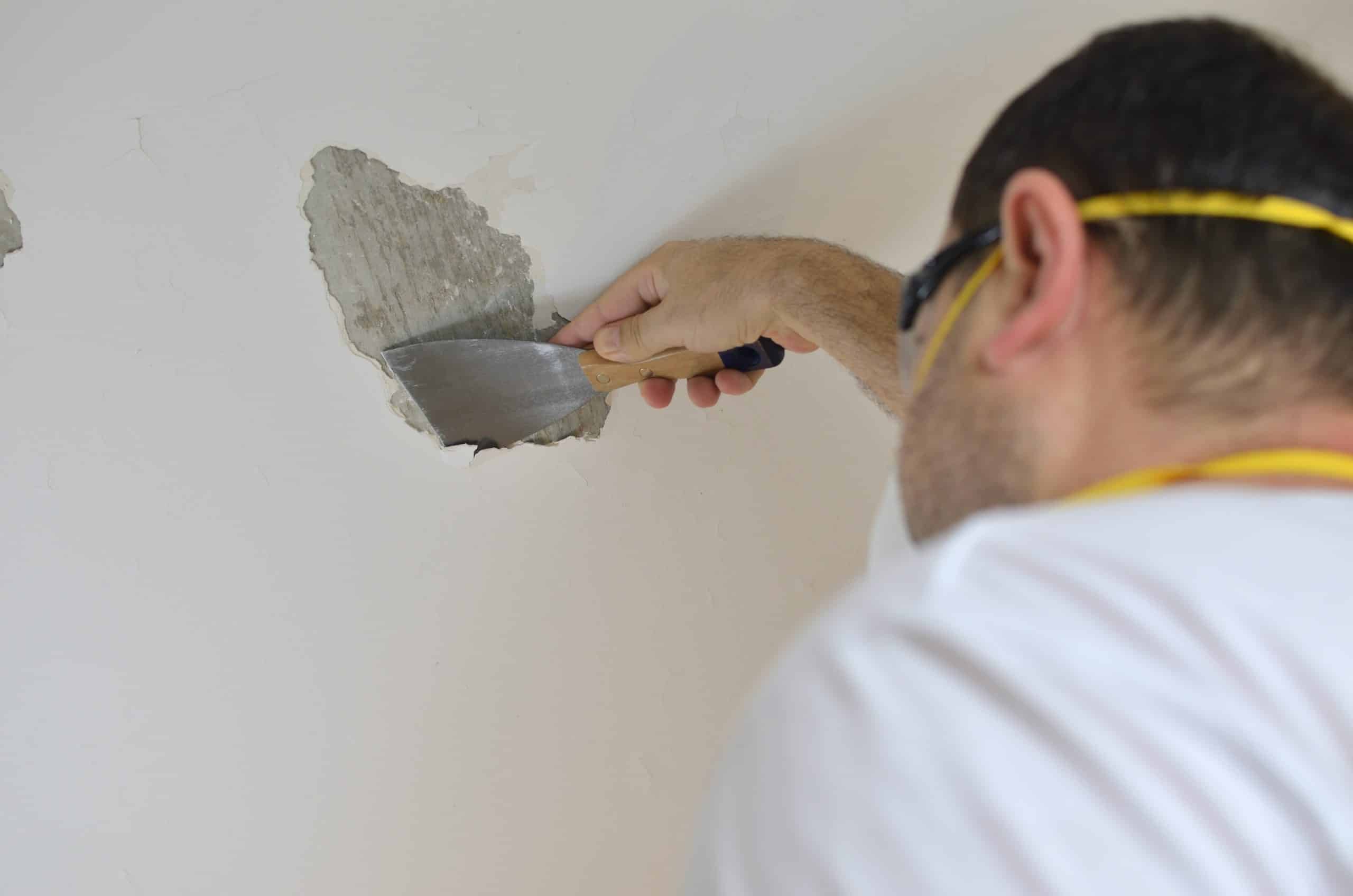 How to remove popcorn ceiling texture without tearing up the drywall underneath