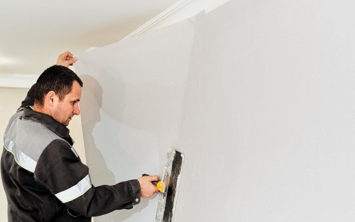 Can you put wallpaper on textured walls? The texture depth decides