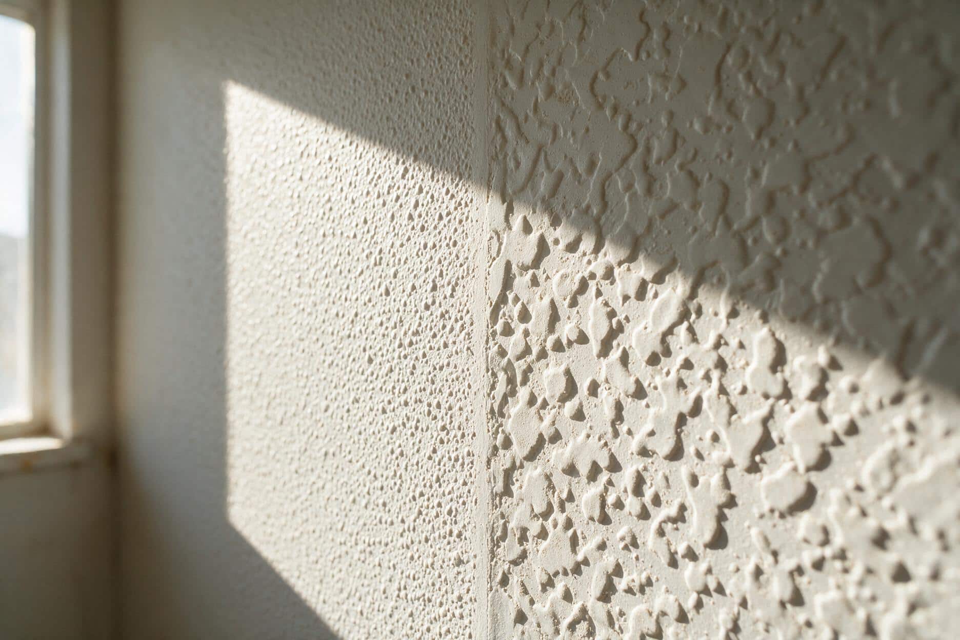 Drywall texture types: how to identify, match and choose one