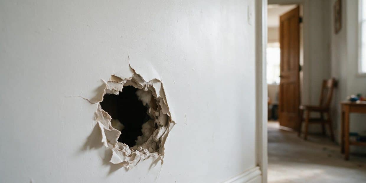 How to patch a large hole in drywall: the method that actually holds