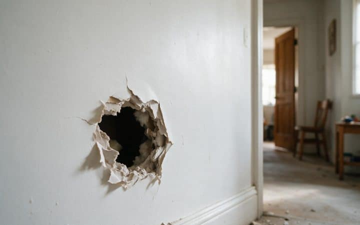 How to patch a large hole in drywall: the method that actually holds