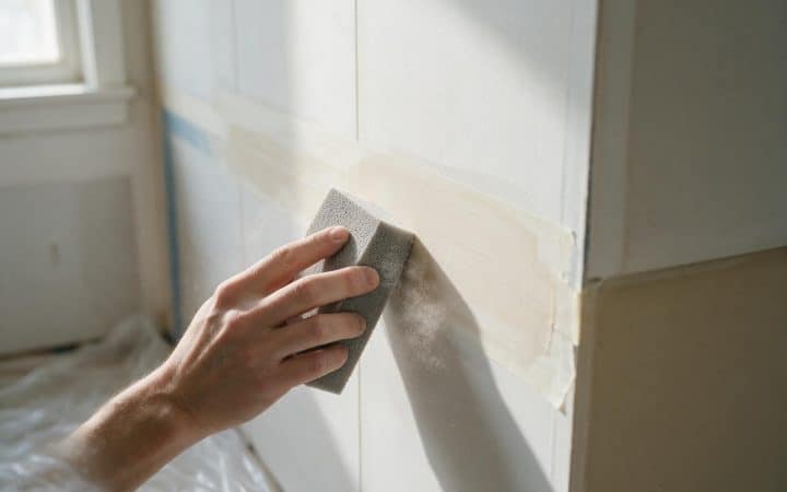 What grit to sand drywall: the right grit for every stage