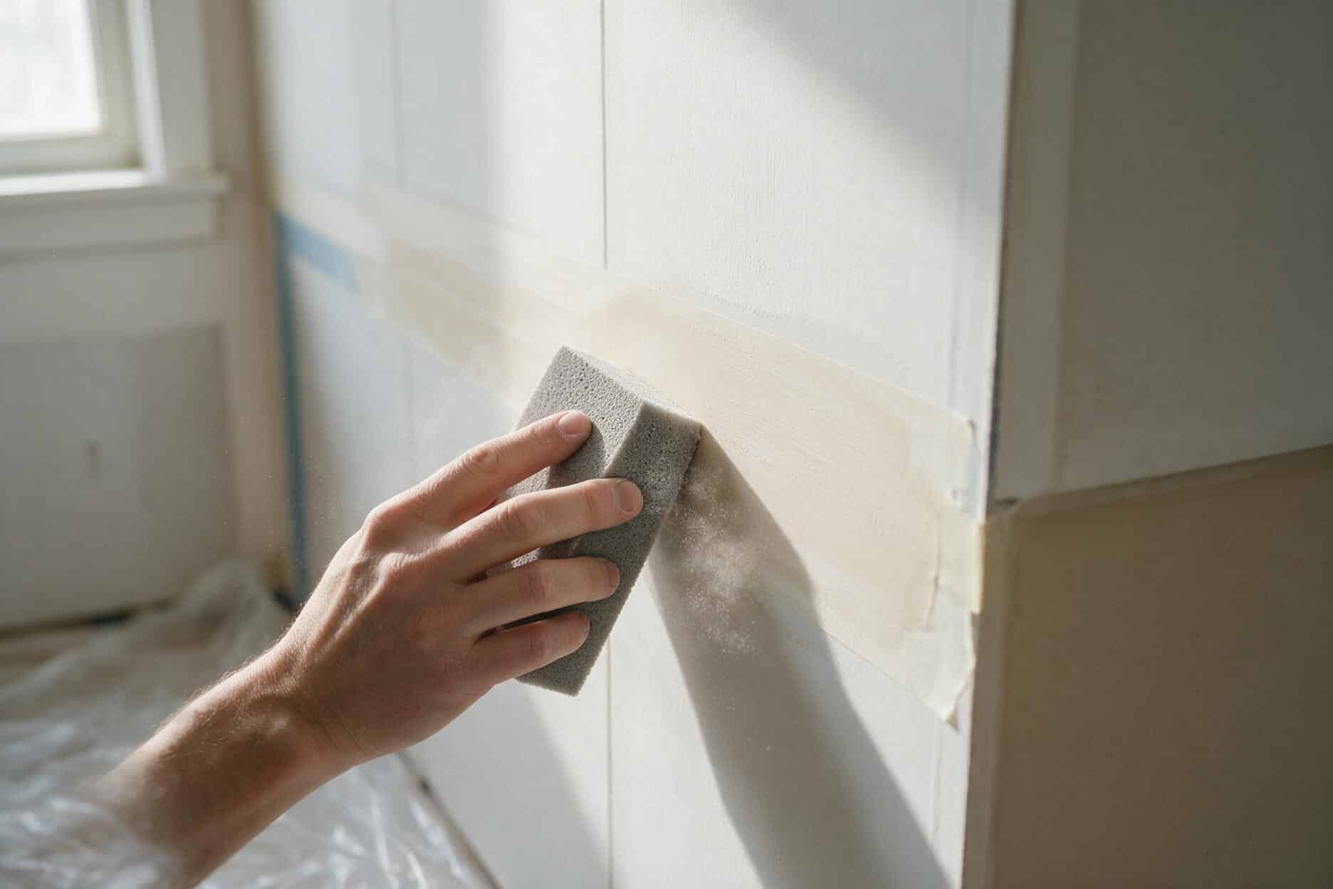 What grit to sand drywall: the right grit for every stage