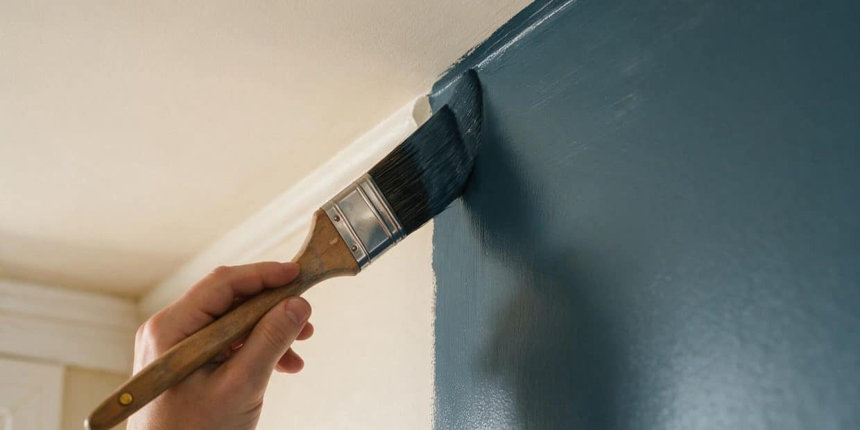 How to cut in paint without relying on tape