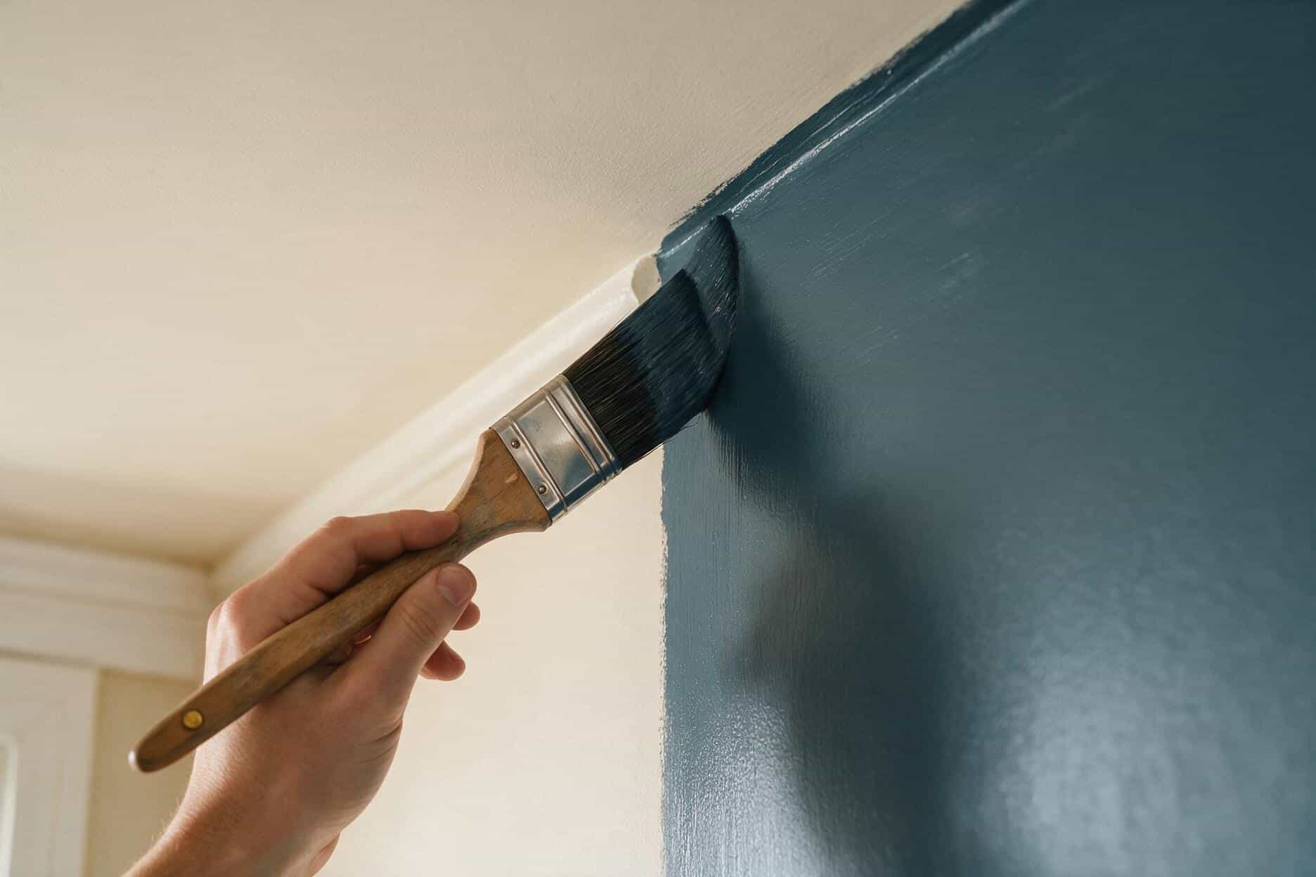 How to cut in paint without relying on tape
